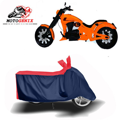 MOTOGENIX Two Wheeler Cover for Harley Davidson(Legend, Red, Blue)