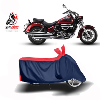 MOTOGENIX Two Wheeler Cover for Hyosung(ST7, Red, Blue)