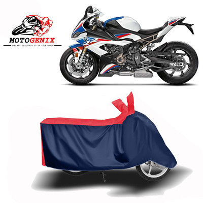 MOTOGENIX Two Wheeler Cover for BMW(S1000RR, Red, Blue)