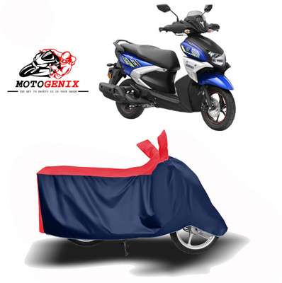 MOTOGENIX Two Wheeler Cover for Yamaha(Ray ZR, Red, Blue)