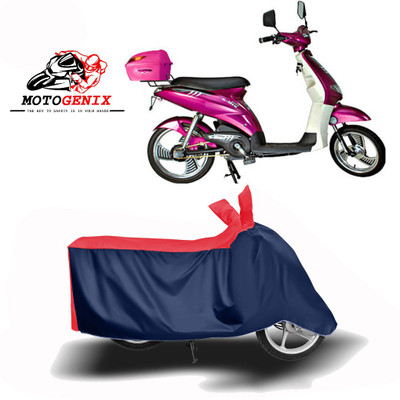 MOTOGENIX Two Wheeler Cover for Avon(E Lite, Red, Blue)
