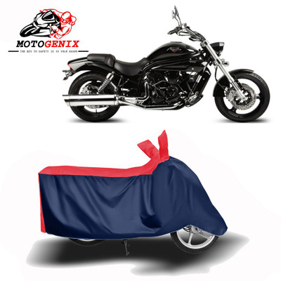 MOTOGENIX Two Wheeler Cover for Hyosung(Aquila Pro 650, Red, Blue)