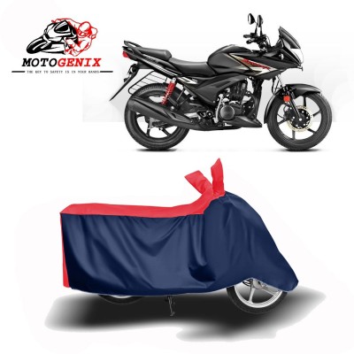 AutoGalaxy Waterproof Two Wheeler Cover for Hero(Ignitor, Red, Blue)