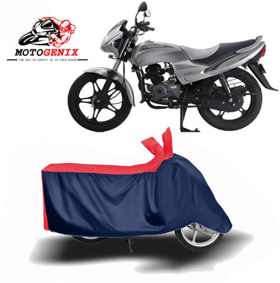 MOTOGENIX Two Wheeler Cover for LML(Freedom, Red, Blue)