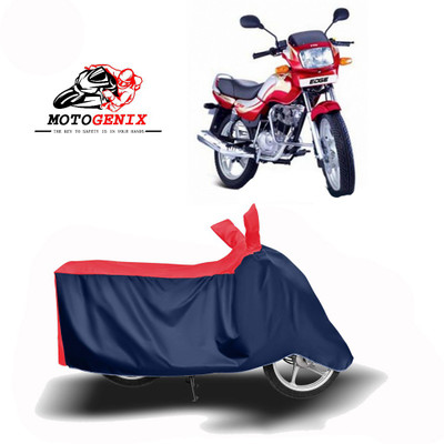 MOTOGENIX Two Wheeler Cover for TVS(Victor Edge, Red, Blue)