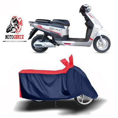 MOTOGENIX Two Wheeler Cover for Hero Electric(Electric NYX, Red, Blue)