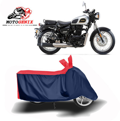 Parulstore Two Wheeler Cover for Benelli(Imperiale 400, Red, Blue)