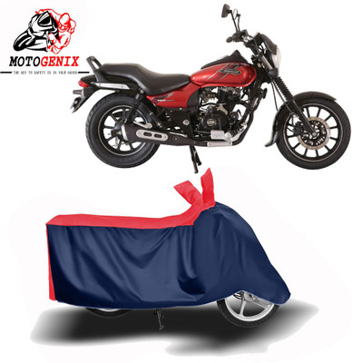MOTOGENIX Two Wheeler Cover for Bajaj(Avenger 180 Street, Red, Blue)