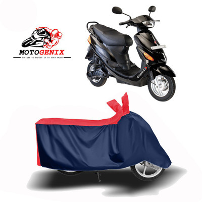 MOTOGENIX Two Wheeler Cover for Hero Electric(E Sprint, Red, Blue)
