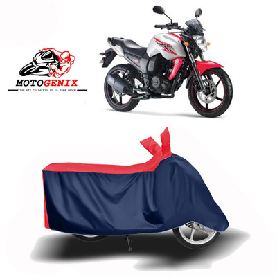 MOTOGENIX Two Wheeler Cover for Yamaha(FZ-S, Red, Blue)