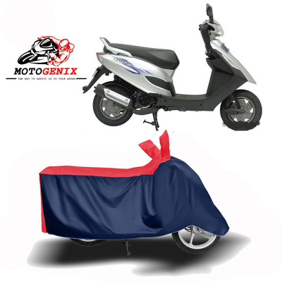 MOTOGENIX Two Wheeler Cover for Bajaj(Kristal, Red, Blue)