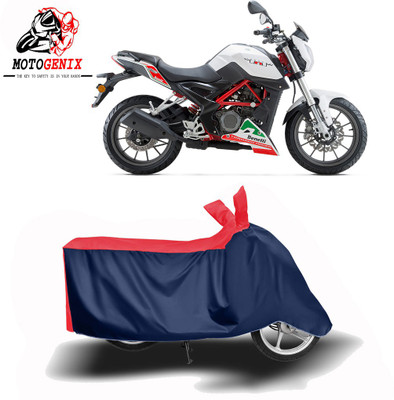 MOTOGENIX Two Wheeler Cover for Benelli(TNT 25, Red, Blue)