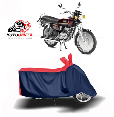 MOTOGENIX Two Wheeler Cover for Yamaha(RX135, Red, Blue)