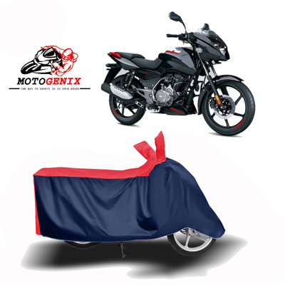 MOTOGENIX Two Wheeler Cover for Bajaj(Pulsar, Red, Blue)