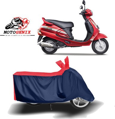 MOTOGENIX Two Wheeler Cover for Mahindra(Duro, Red, Blue)
