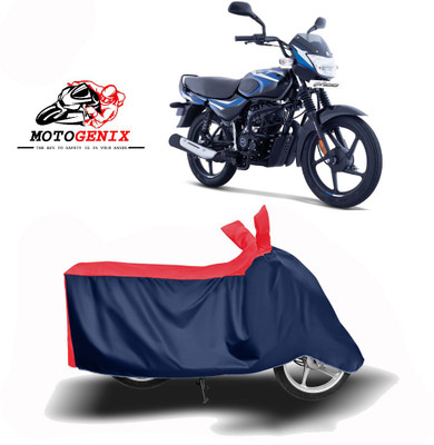 MOTOGENIX Two Wheeler Cover for Bajaj(CT100, Red, Blue)