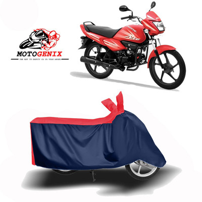Amozkart Two Wheeler Cover for Hero(Splendor NXG, Red, Blue)