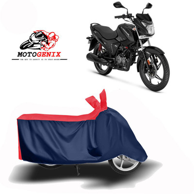 MMSSTAR Waterproof Two Wheeler Cover for Hero(Glamour, Red, Blue)