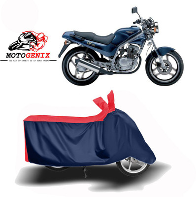 MOTOGENIX Two Wheeler Cover for Kinetic(GF 125, Red, Blue)