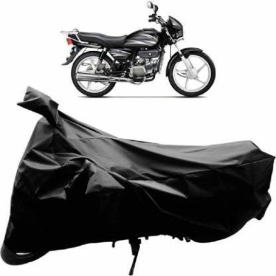 Trendymart Waterproof Two Wheeler Cover for Hero(Splendor, Black)