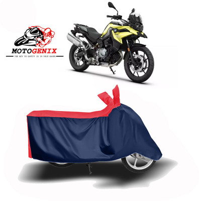 Amozkart Two Wheeler Cover for BMW(F 750 GS, Red, Blue)