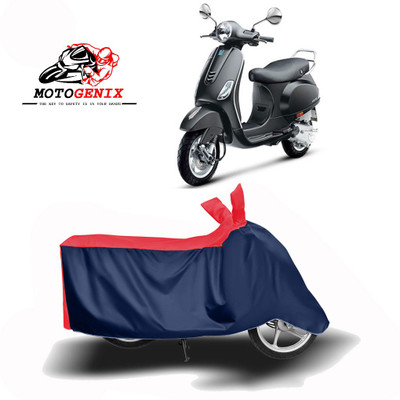 MOTOGENIX Two Wheeler Cover for Vespa(Vespa VXL 150, Red, Blue)