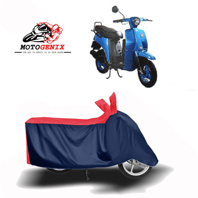 MOTOGENIX Two Wheeler Cover for Bajaj(Sunny, Red, Blue)