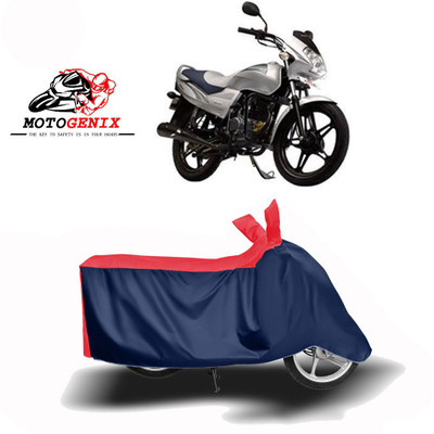 MOTOGENIX Two Wheeler Cover for LML(Freedom DX, Red, Blue)