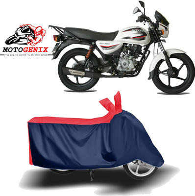 MOTOGENIX Two Wheeler Cover for Bajaj(Boxer BM 150, Red, Blue)