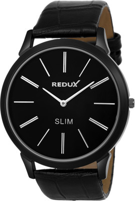 REDUX RWS0211S Black Dial Slim Case Analog Watch  - For Men