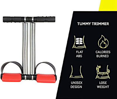 morning star Double Spring Tummy Trimmer, Waist Trimmer, Ab Exerciser Ab Exerciser(Multicolor)