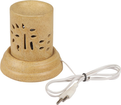 CEC NA Diffuser Handcrafted Ceramic Electric Round Shaped Aroma Diffuser Oil Burner/ Oil Warmer for Home(0 ml)