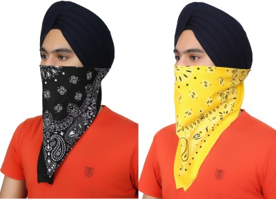 Bismaadh Men & Women Printed Bandana(Pack of 2)