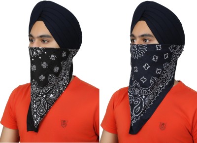 Bismaadh Men & Women Printed Bandana(Pack of 2)