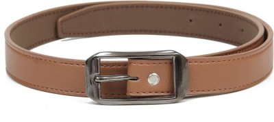 CALVADOSS Women Casual Tan Texas Leatherite Belt