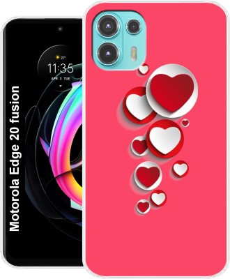 Coolcase Back Cover for Motorola Edge 20 Fusion Cases & Cover(Multicolor, Grip Case, Silicon, Pack of: 1)