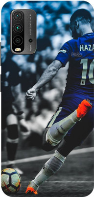 Bluvver Back Cover for Redmi 9 Power, M2010J19SI, Printed Eden Hazard Football Back Cover(Multicolor, Hard Case, Pack of: 1)