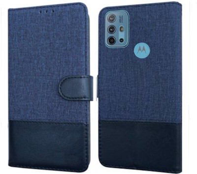 Spicesun Flip Cover for Motorola Moto G10 Power, Motorola G10 Power(Blue, Dual Protection, Pack of: 1)