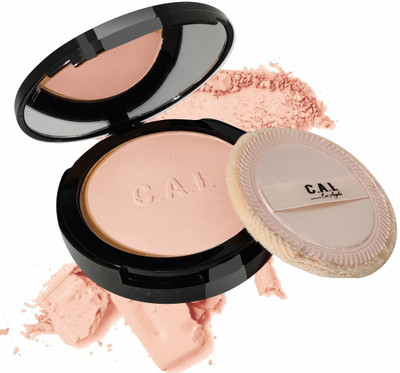 C.A.L. Los Angeles Finish Up Matte  Compact(Set no-2 Beige, 12 g)