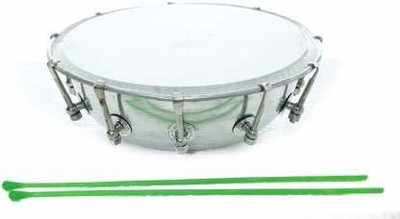 BestBrother Steel Dhol Tasha Drum with Stick 13 inch Steel Dhol Tasha Drum with Stick 13 inch Conga(Bison Skin)
