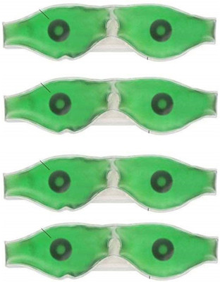 ADJD Aloe Vera Cool Gel Eye Mask Summer Ice Cooling Sleeping Mask for Eye Patches Remove Dark Circles Cool Eyes Patch Pads Eye Care pack of 4(40 ml)