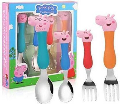 MADDYGROUP Stainless Steel Table Spoon Set(Pack of 4)