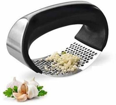 KASTHAR Multi-Function Manual Garlic Press Grinding Slicer - Stainless Steel Garlic Mincer Crusher, Peeler and Chopper with Handle Electric Vegetable & Fruit Chopper (Multi-Function Manual Garlic Press) Vegetable & Fruit Grater & Slicer(1) KASTHAR Multi-Function Manual Garlic Press Grinding Slicer - Stainless Steel Garlic Mincer Crusher, Peeler and Chopper with Handle Electric Vegetable & Fruit Chopper (Multi-Function Manual Garlic Press) Vegetable & Fruit Grater & Slicer(1)