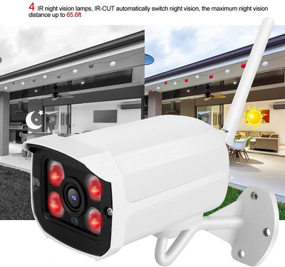 SIOVS BULLET WIRELESS WIFI IP CAMERA 1080p Full HD WiFi Smart Security Camera(64 GB, 1 Channel)