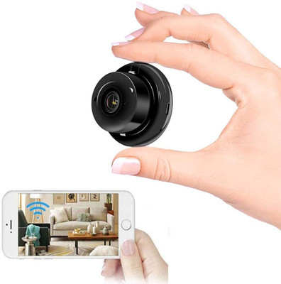 OJXTZF Hidden Spy Camera WiFi Mini Camera HD 1080P Small Wireless Camera with IP Camera with Infrared Night Vision Function, Used for Home Security Camera Monitor, Nanny Camera Spy Camera(64 GB, 1 Channel)