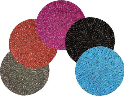 Rylie Cotton Door Mat(Multicolor, Large, Pack of 5)