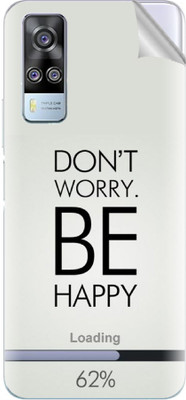 Snooky vivo Y51a Mobile Skin(Grey)