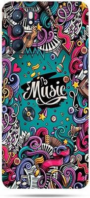 OggyBaba oppo reno6 Mobile Skin(Music Skin Matte Finish)