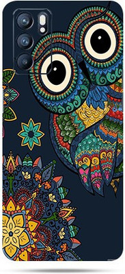 OggyBaba oppo reno6 Mobile Skin(Baby Owl Skin Matte Finish)