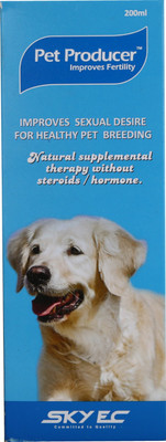 skyec Pet Producer 200ml Fertility Syrup for Male and Female 200ml Pet Health Supplements(200 ml)